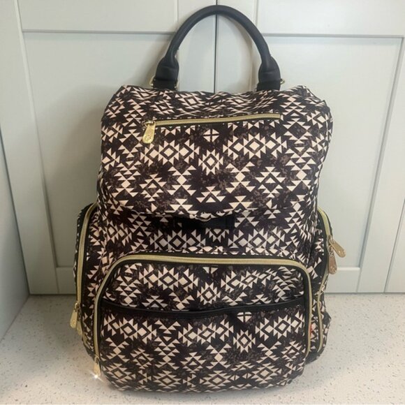 FISHER-PRICE Shiloh Southwest Aztec Deluxe Diaper Bag Backpack - Picture 6 of 15